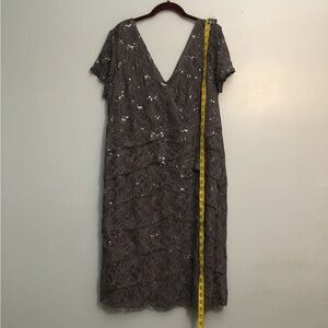 Scarlett Charcoal Sequin Dress